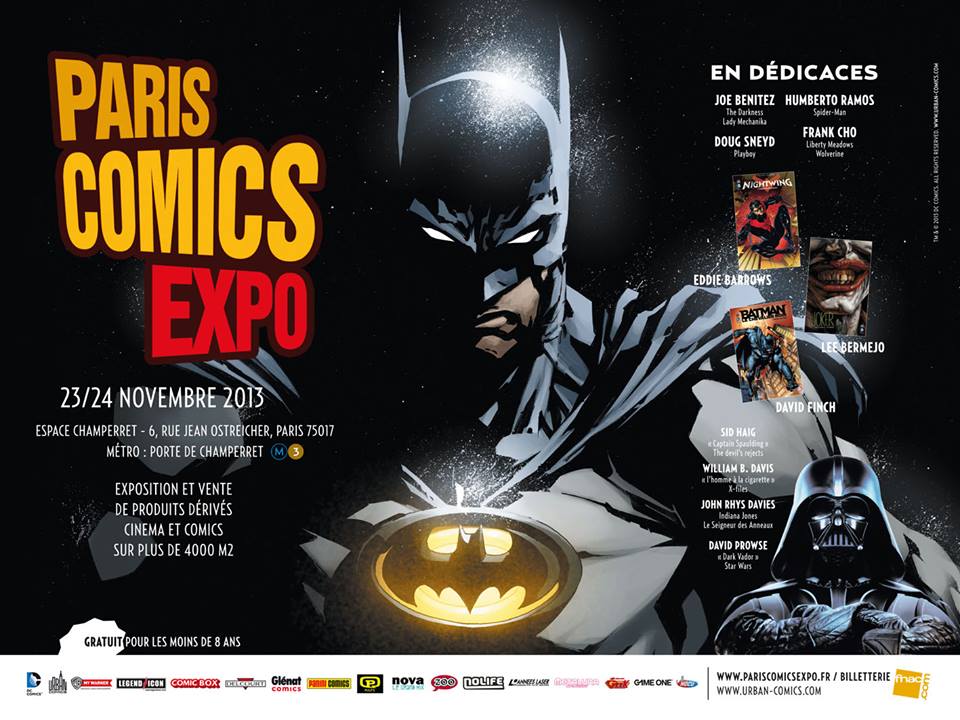 Paris Comics Expo: La nouvelle affiche !