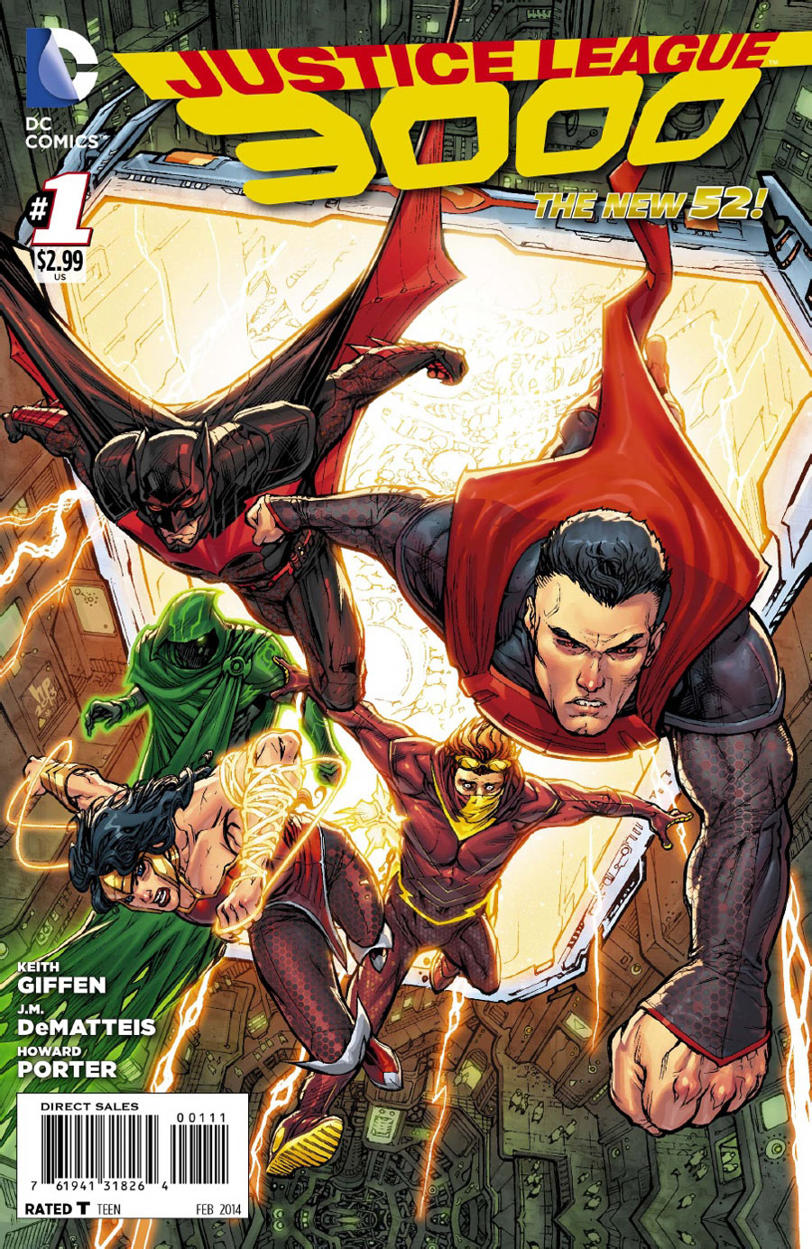 Justice League 3000 1 La preview