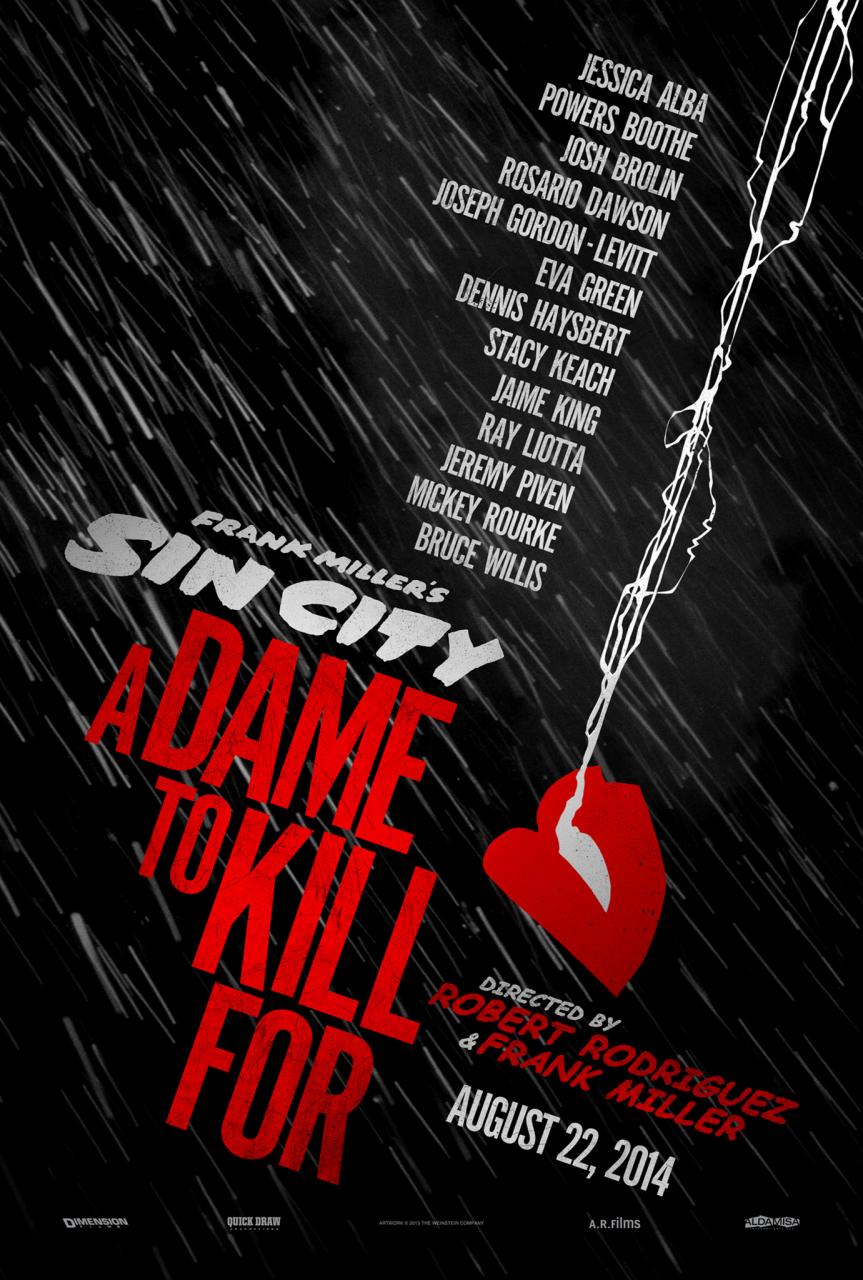 SIN CITY A DAME TO KILL FOR : première affiche