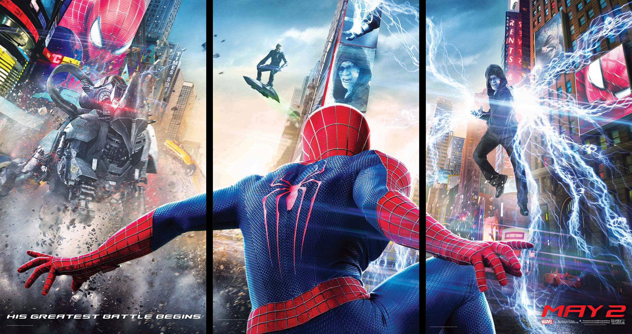 AMAZING SPIDER-MAN 2: A TIME SQUARE au NOUVEL AN !