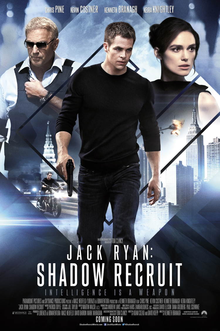 JACK RYAN SHADOW RECRUIT: nouveau TV spot
