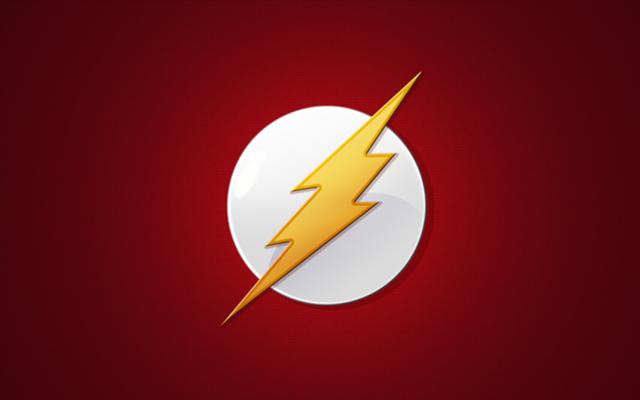 FLASH met son costume !