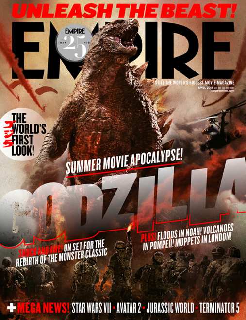 GODZILLA se lâche dans le mag Empire !