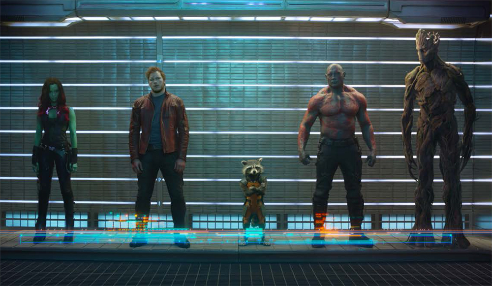 Guardians of the Galaxy: petit test pour Rocket raccoon et Groot