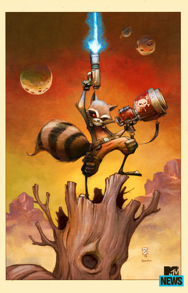 Skottie Young se penche sur Rocket Raccoon !