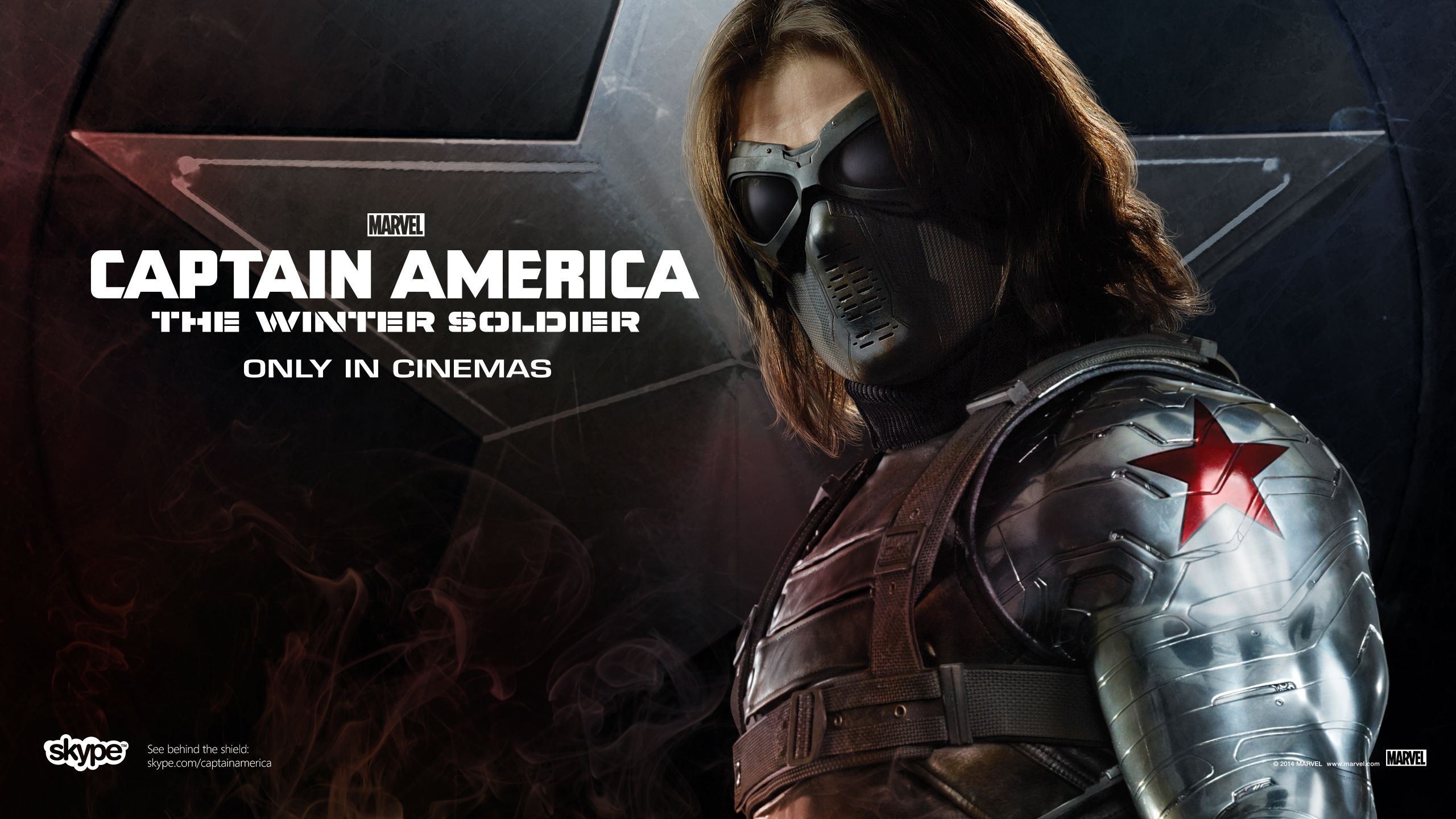 CAPTAIN AMERICA WINTER SOLDIER: Une affiche du Faucon et des photos du film