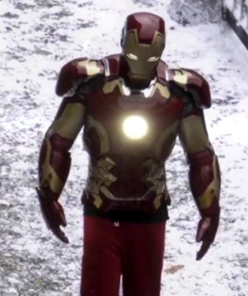 AVENGERS AGE OF ULTRON: Iron-Man sur le plateau