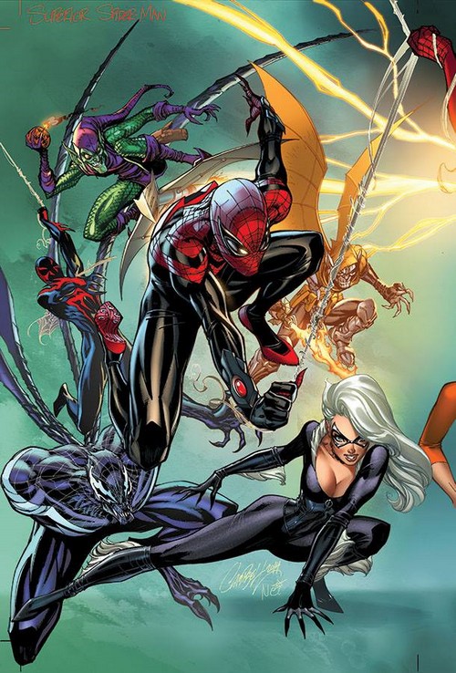 J. Scott Campbell signe 2 cover pour le retour d’Amazing Spider-Man !