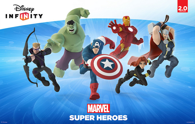 Les heros Marvel dans le jeu disney Infinity