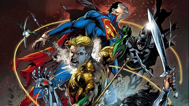 Premières images du prochain animé DC Justice League Throne for Atlantis