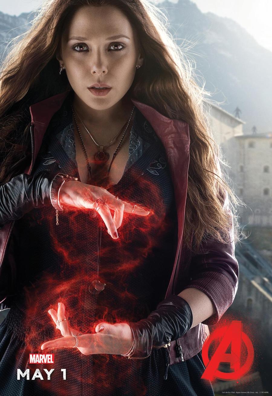 AVENGERS AGE OF ULTRON La Sorcière Rouge et Vif Argent se montrent