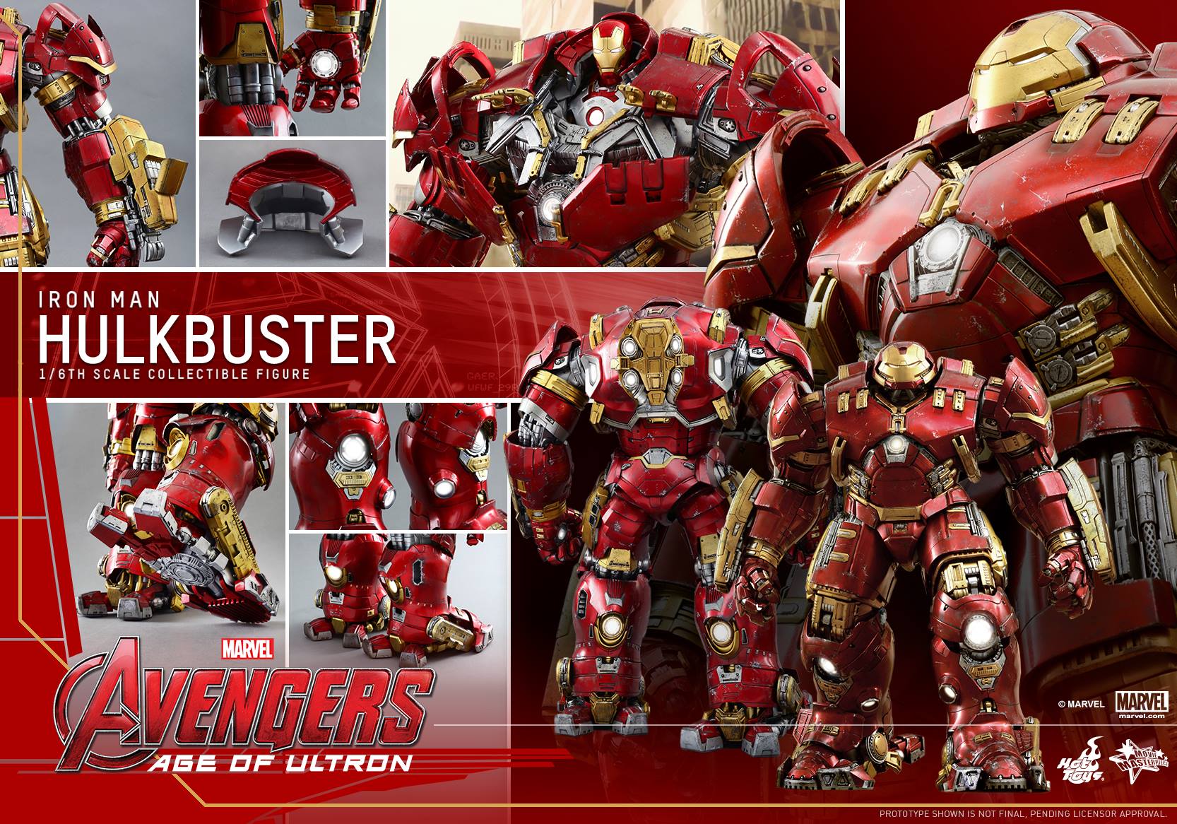 HOT TOYS dévoile l’intérieur du Hulkbuster