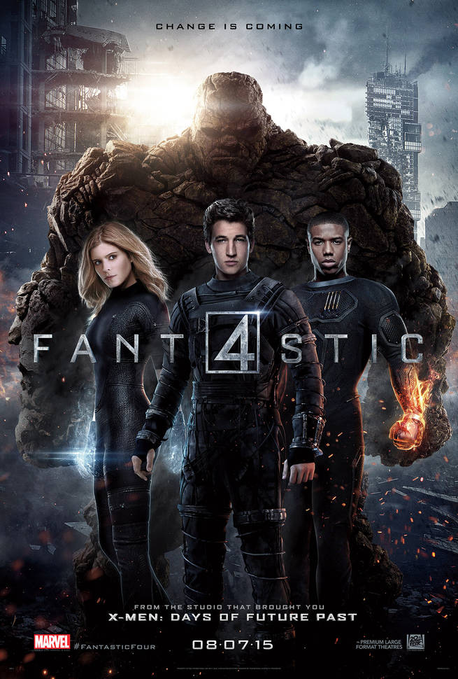 Fantastic Four nouvelles affiches mises en ligne