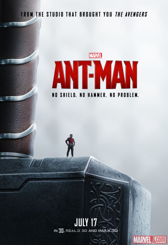 ANT-MAN: Nouvelles affiches avec les Avengers