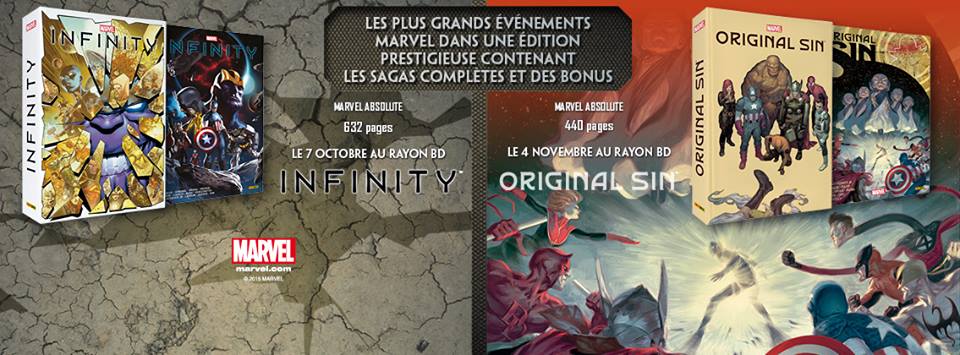 Sortie de INFINITY et ORIGINAL SIN en version Absolute